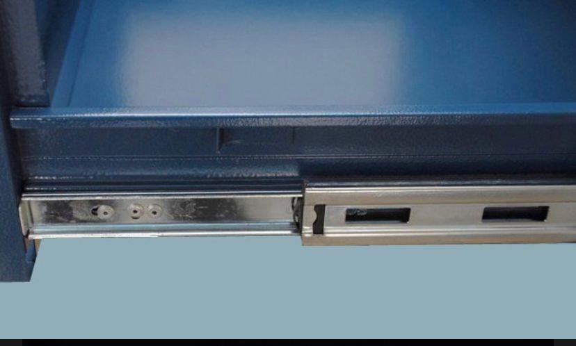 Arquivo de aço cinza OF4 70p com trilhos telescópico